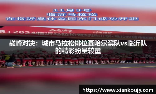 巅峰对决：城市马拉松排位赛哈尔滨队vs临沂队的精彩纷呈较量