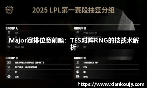 Major赛排位赛前瞻：TES对阵RNG的技战术解析